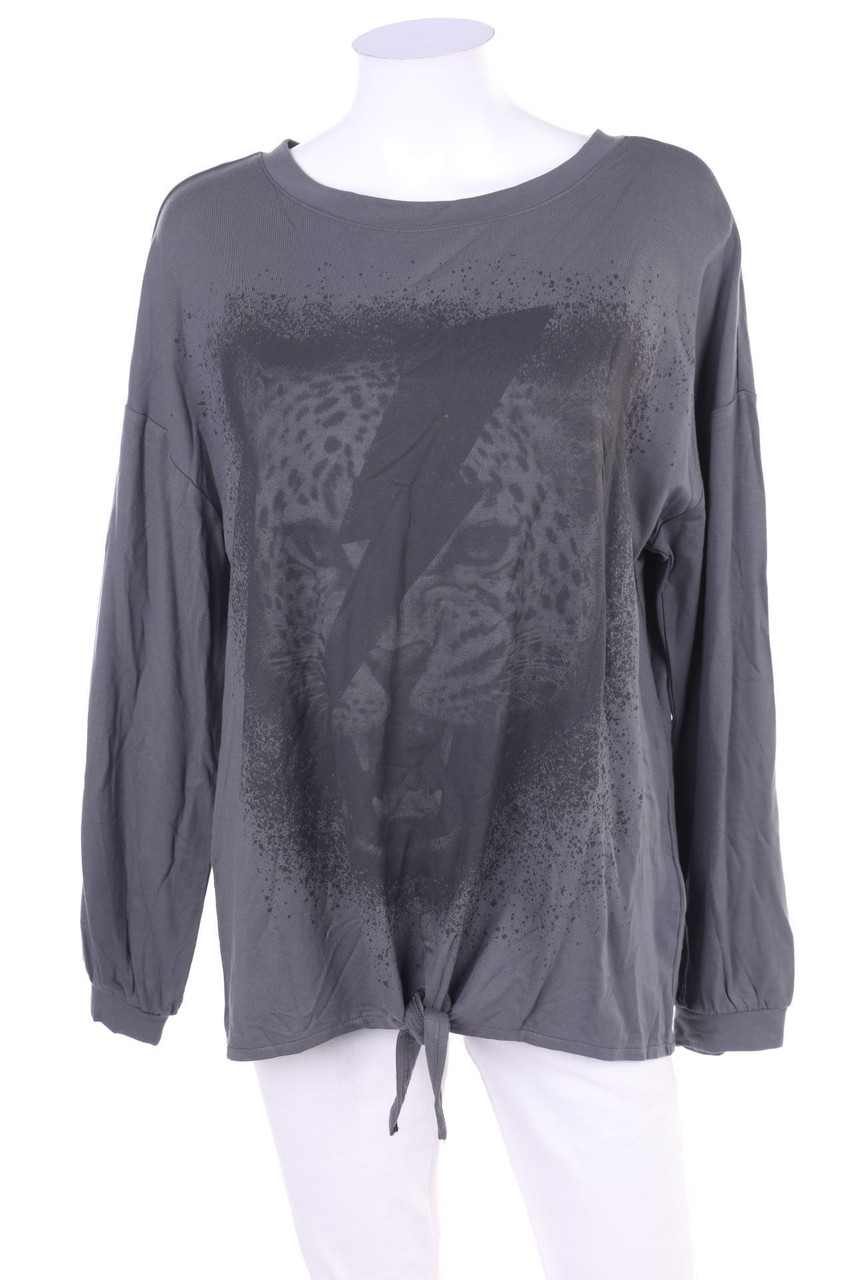 Street One - Longsleeve-Shirt mit Print - D 42