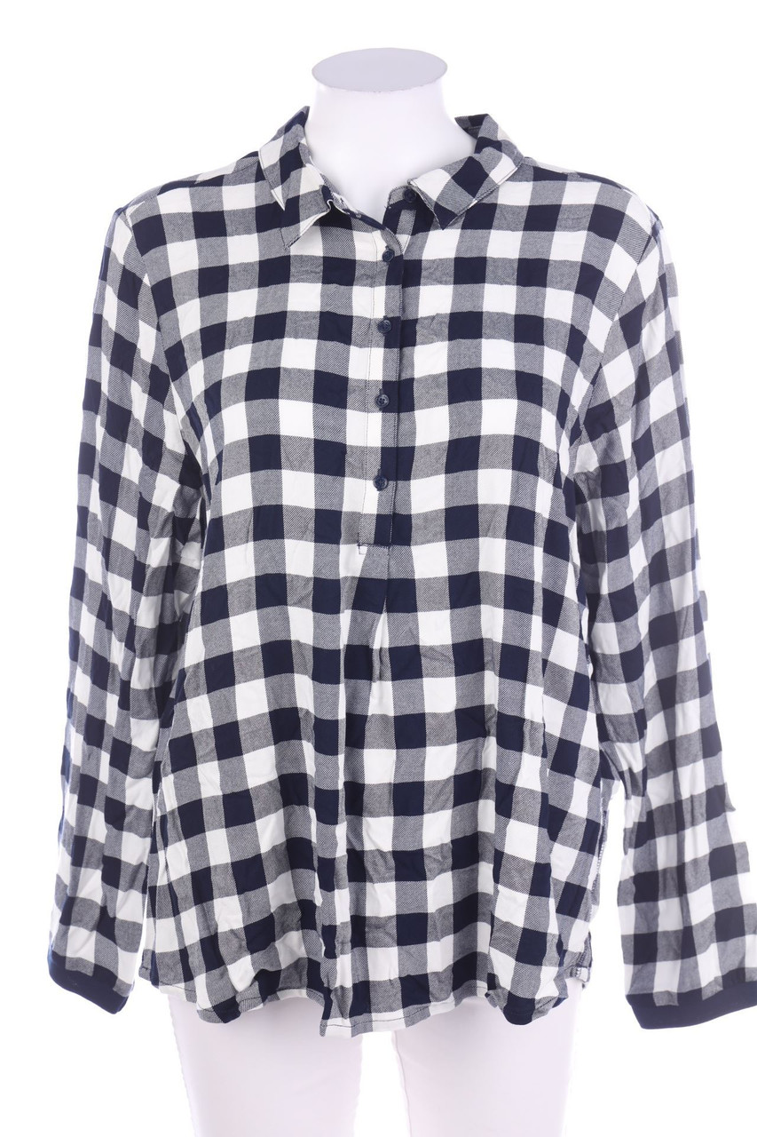 CECIL - Bluse mit Karo-Muster - L