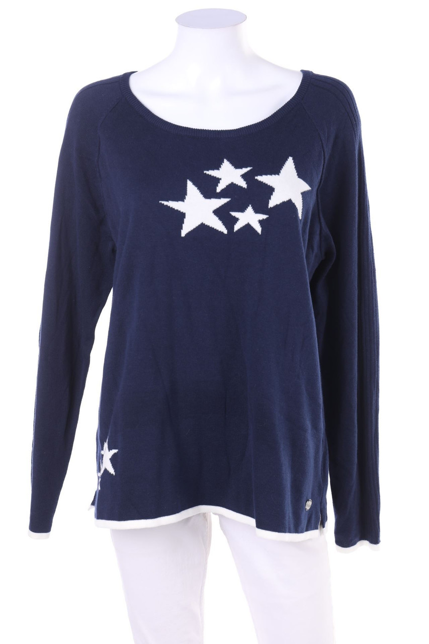 FRYDAY - Strick-Pullover mit Muster - L