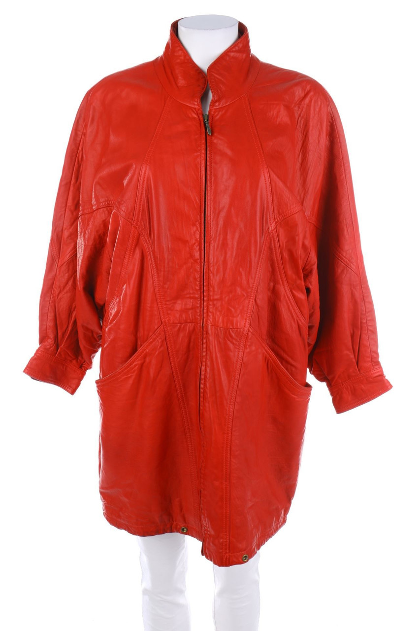 VITTORIO - Oversize-Lederjacke - D 36