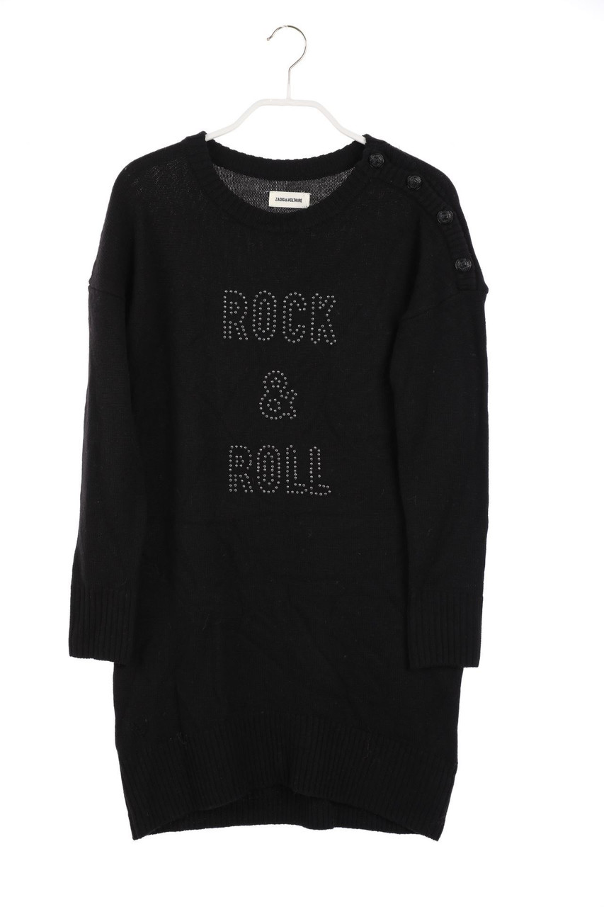 ZADIG & VOLTAIRE - Strick-Kleid aus Woll-Mix mit Kaschmir - 158