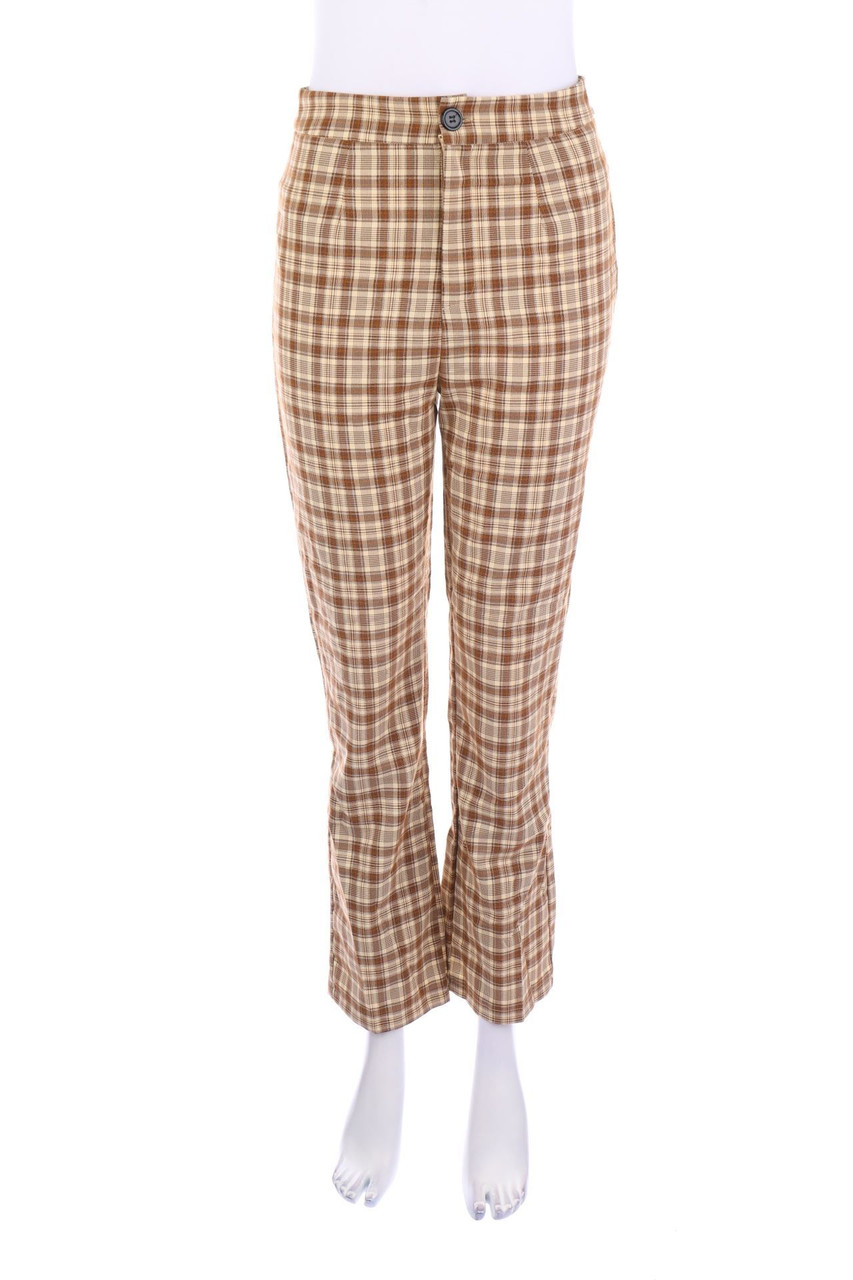 SHEIN - Hose mit Karo-Muster - S