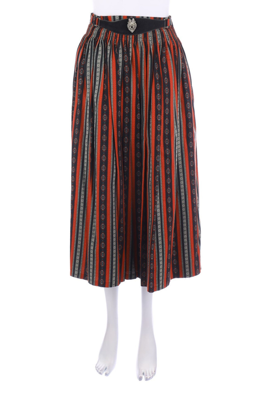 Original Alpen Trachten - Trachten-Midirock - D 36