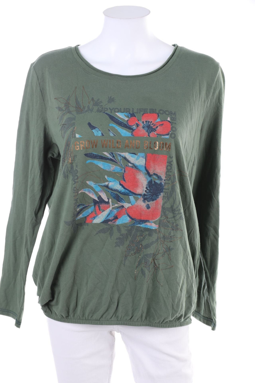 CECIL - Longsleeve-Shirt mit Print - L