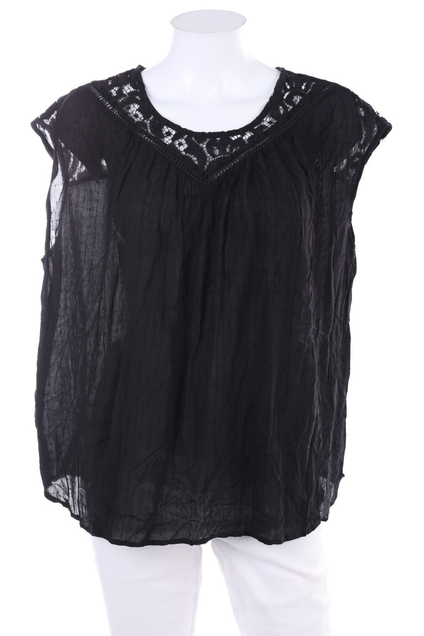 BROADWAY - Blusentop mit Spitze - L