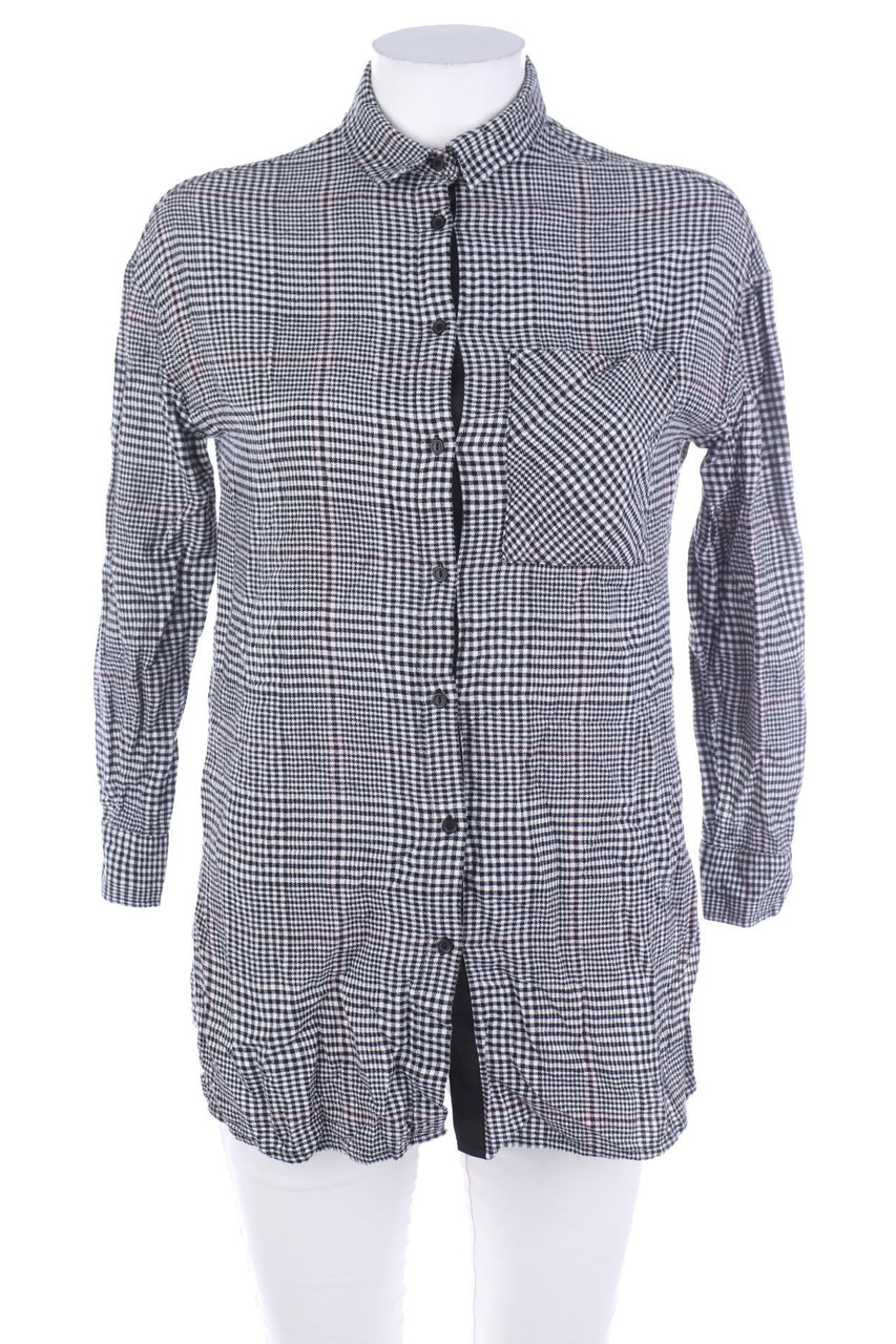 TERRANOVA - Hemd-Bluse mit Karo-Muster - XS