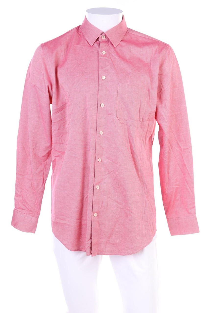 MANOR man - Hemd mit aufgesetzten Taschen - L