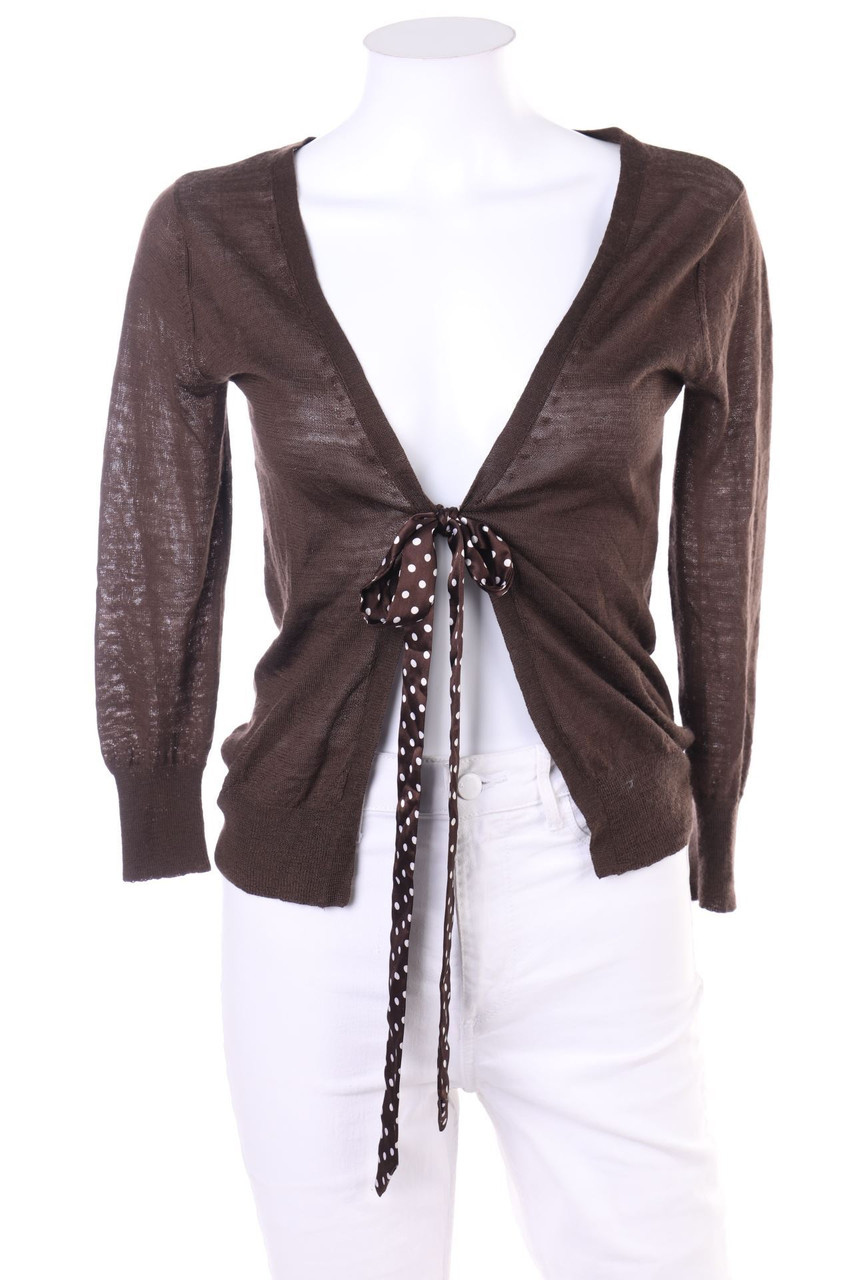 MANGO - Cardigan mit Schleife - M