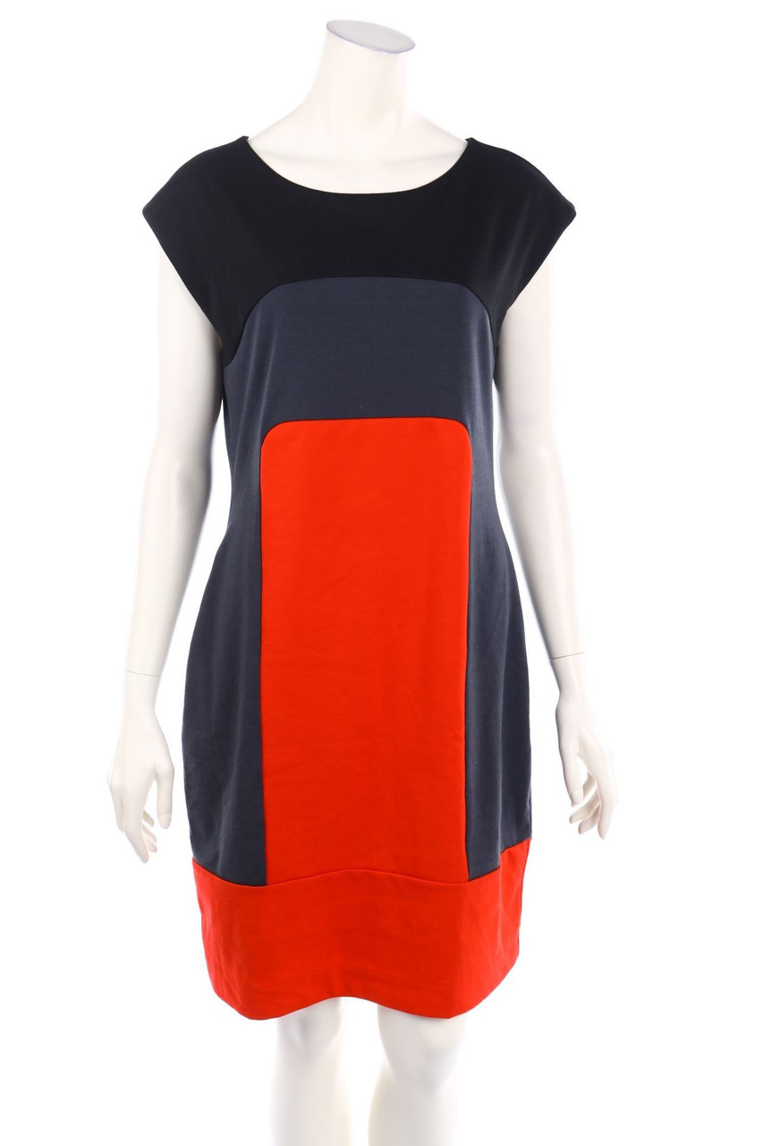 BANANA REPUBLIC - Etui-Kleid aus Viskose-Mix - D 40