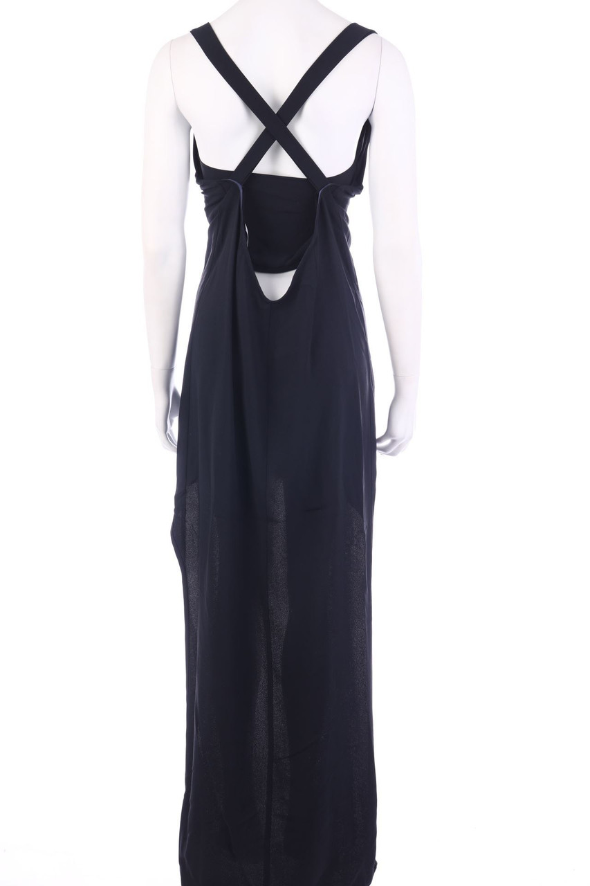 PATRIZIA PEPE - Vokuhila-Kleid mit tiefem Rückenausschnitt - D 40