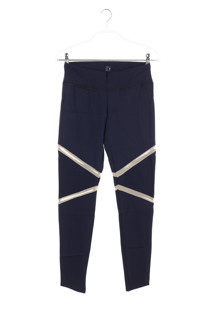 PORT DE BRAS - Sport-Leggings mit Mesh-Einsatz - M