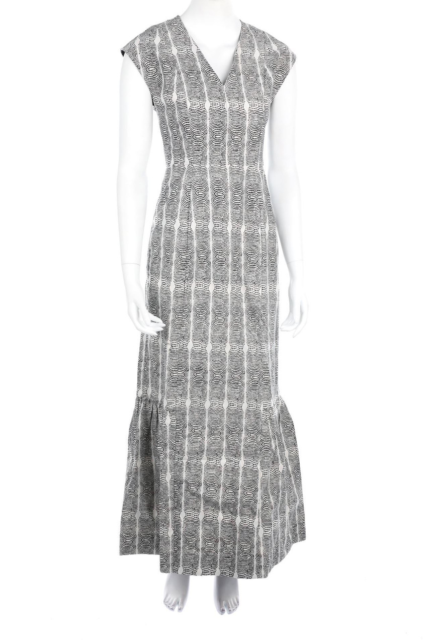 KISUA AFRICA - Maxi-Kleid mit Ethno-Print - D 36