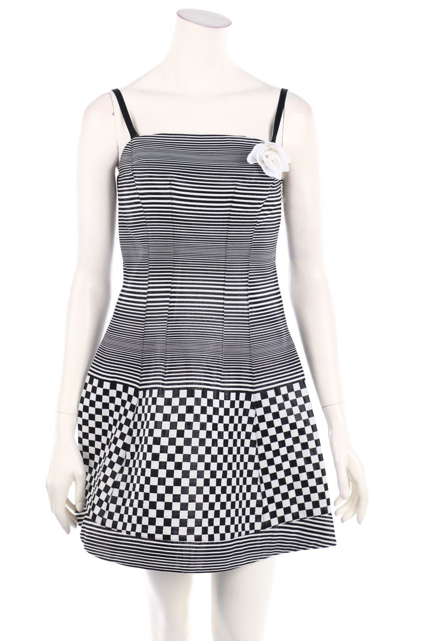 CRISTINAEFFE - Kleid mit geometrischem Muster - D 38