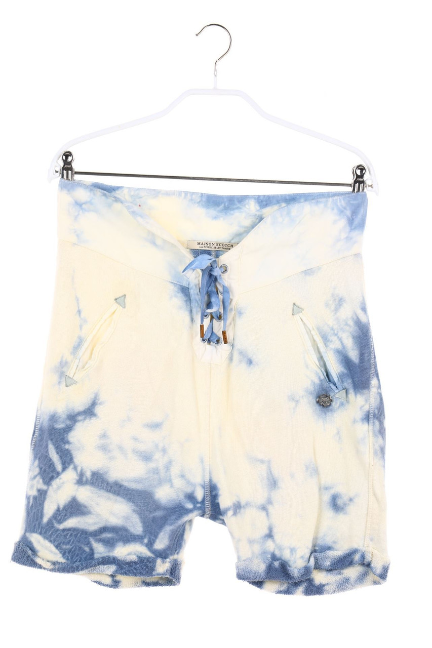MAISON SCOTCH - Batik-Sweat-Shorts mit Schnürung - D 38