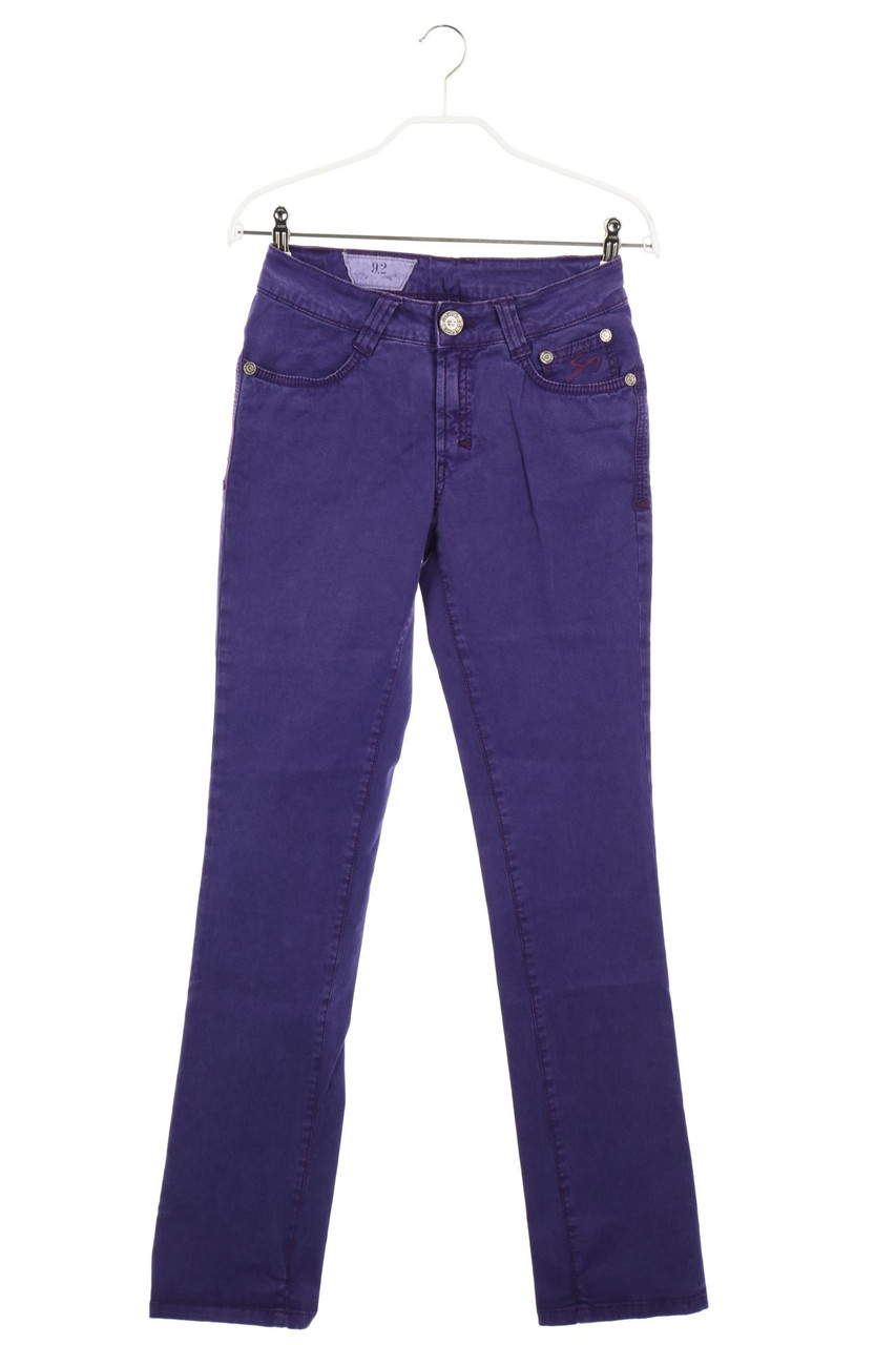 9.2 by Carlo Chionna - Straight Cut Jeans mit Logo-Stickerei - W26