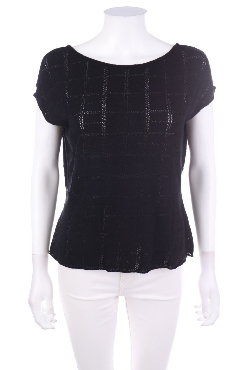 Kristina Ti - Strick-Top mit tiefem Rückenausschnitt - D 34