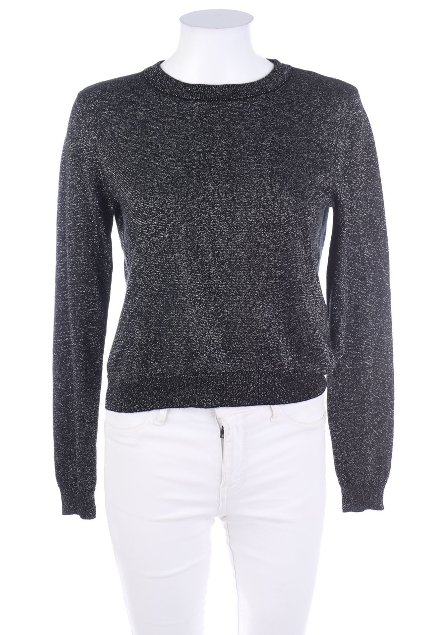 YES OR NO - Glitzer-Strick-Pullover - M