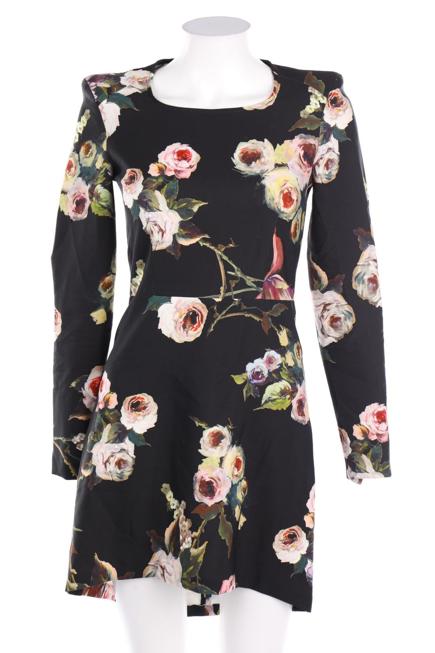IMPERIAL - Vokuhila-Skater-Kleid mit Blumen-Print - XS
