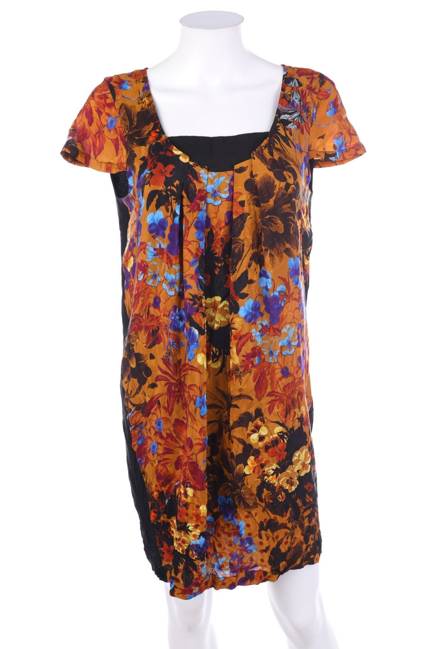 MaEVe - Kleid mit Blumen-Print - S