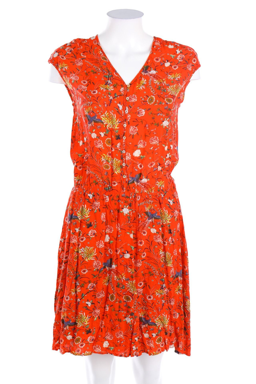 ESPRIT - Kleid mit Blumen-Print - D 32