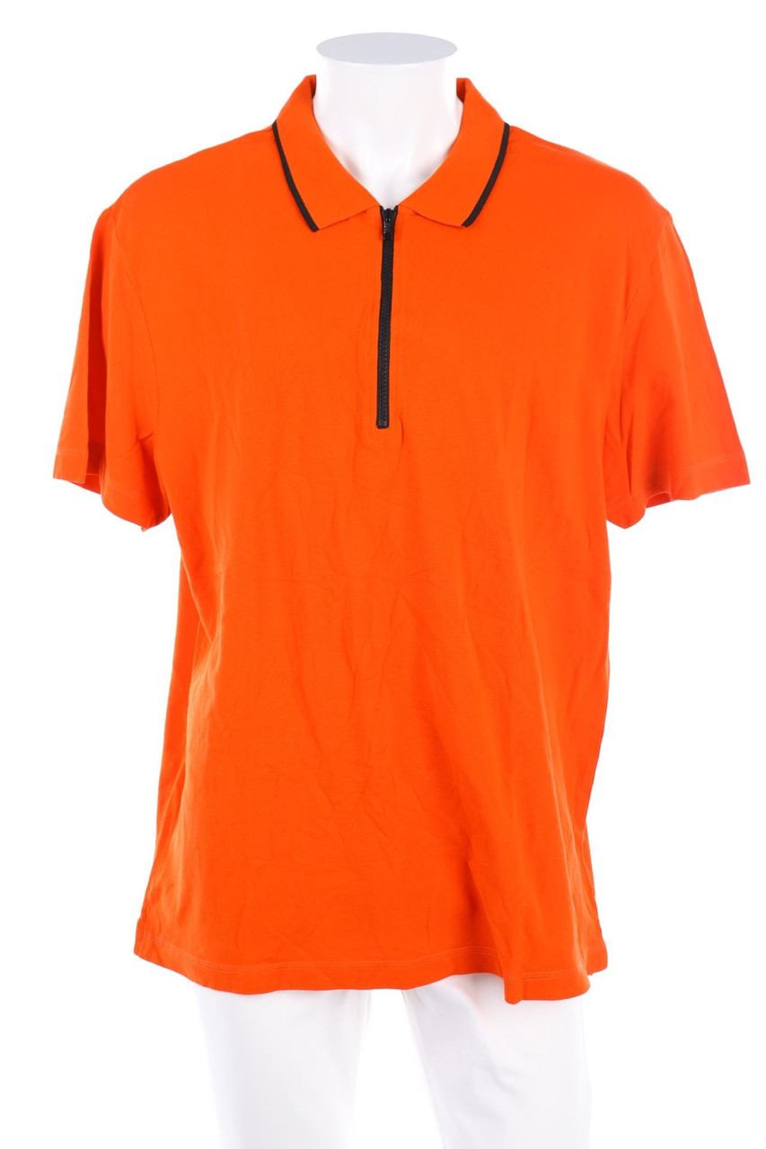 bonprix collection - Poloshirt mit Reißverschluss - XXL