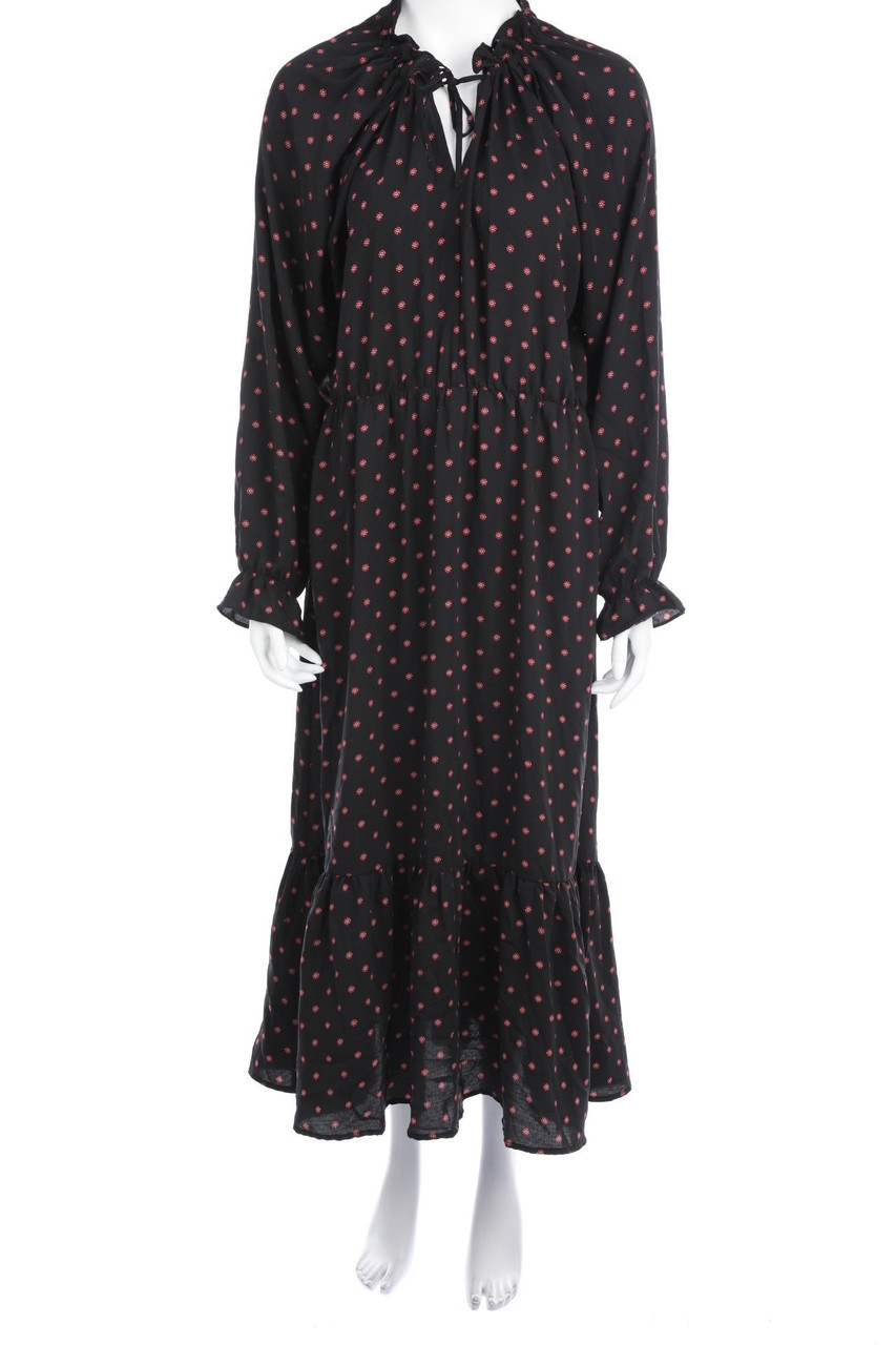 MONKI - Maxi-Kleid mit Steppung - L