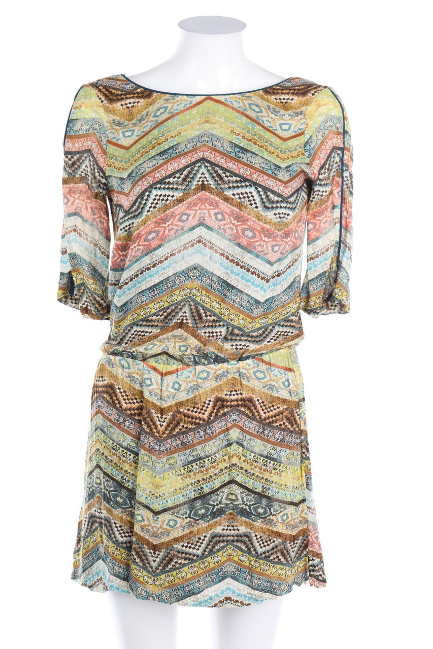 ESPRIT de corp - Kleid mit Ethno-Print - D 32