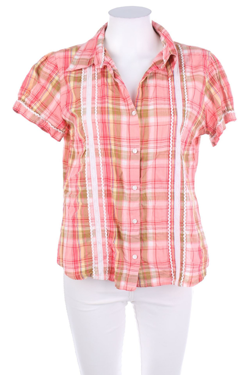 AUTHENTIC CLOTHING COMPANY - Bluse mit Karo-Muster - D 40