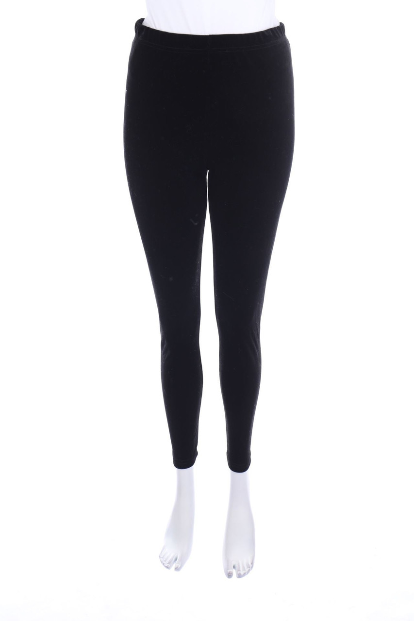 SHEIN - Samt-Leggings - M