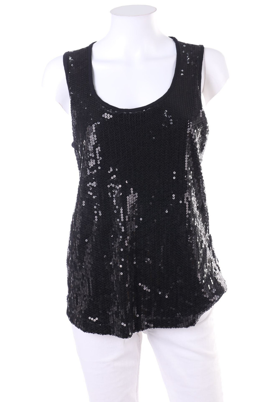 blue motion - Pailletten-Tanktop - D 36-38