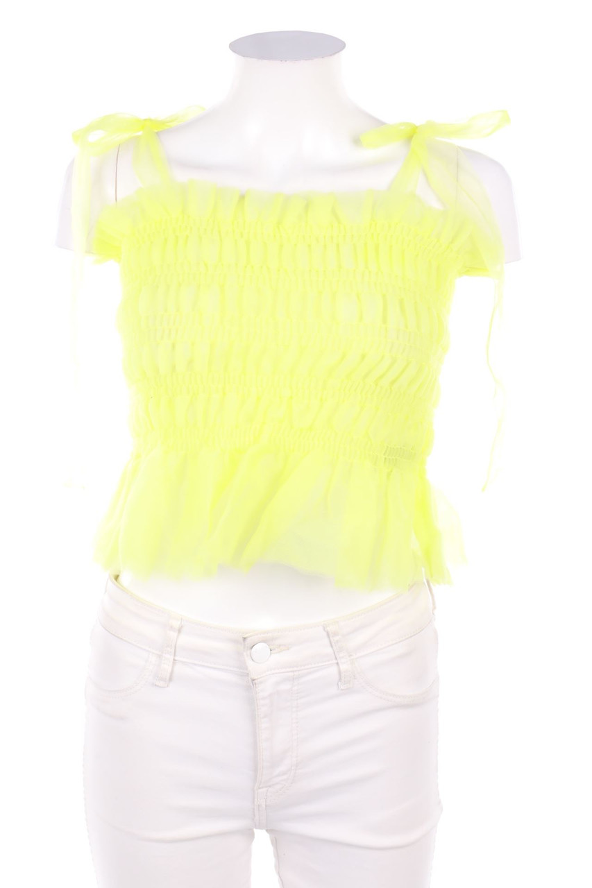 H&M - Bustier-Top mit Rüschen - M