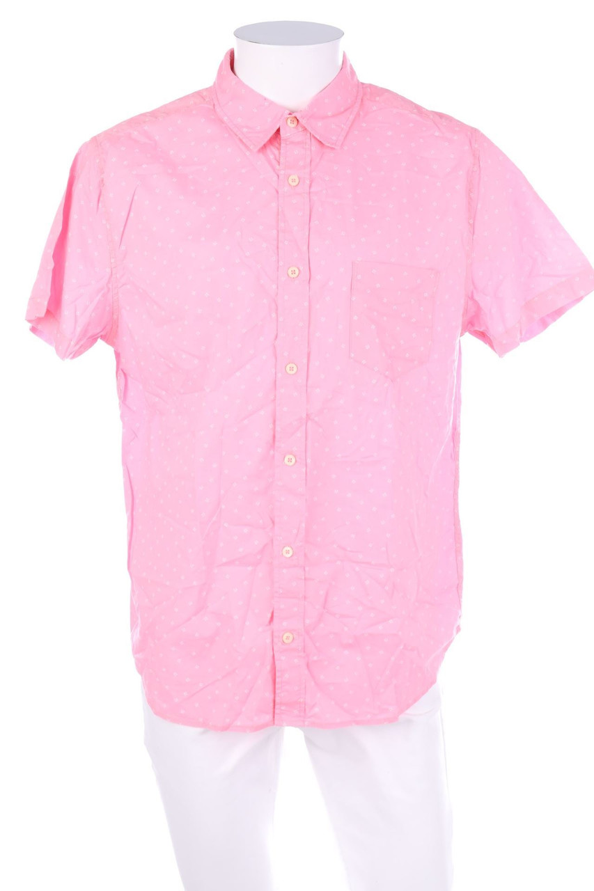 AÉROPOSTALE - Kurzarm-Hemd mit Blumen-Print - L