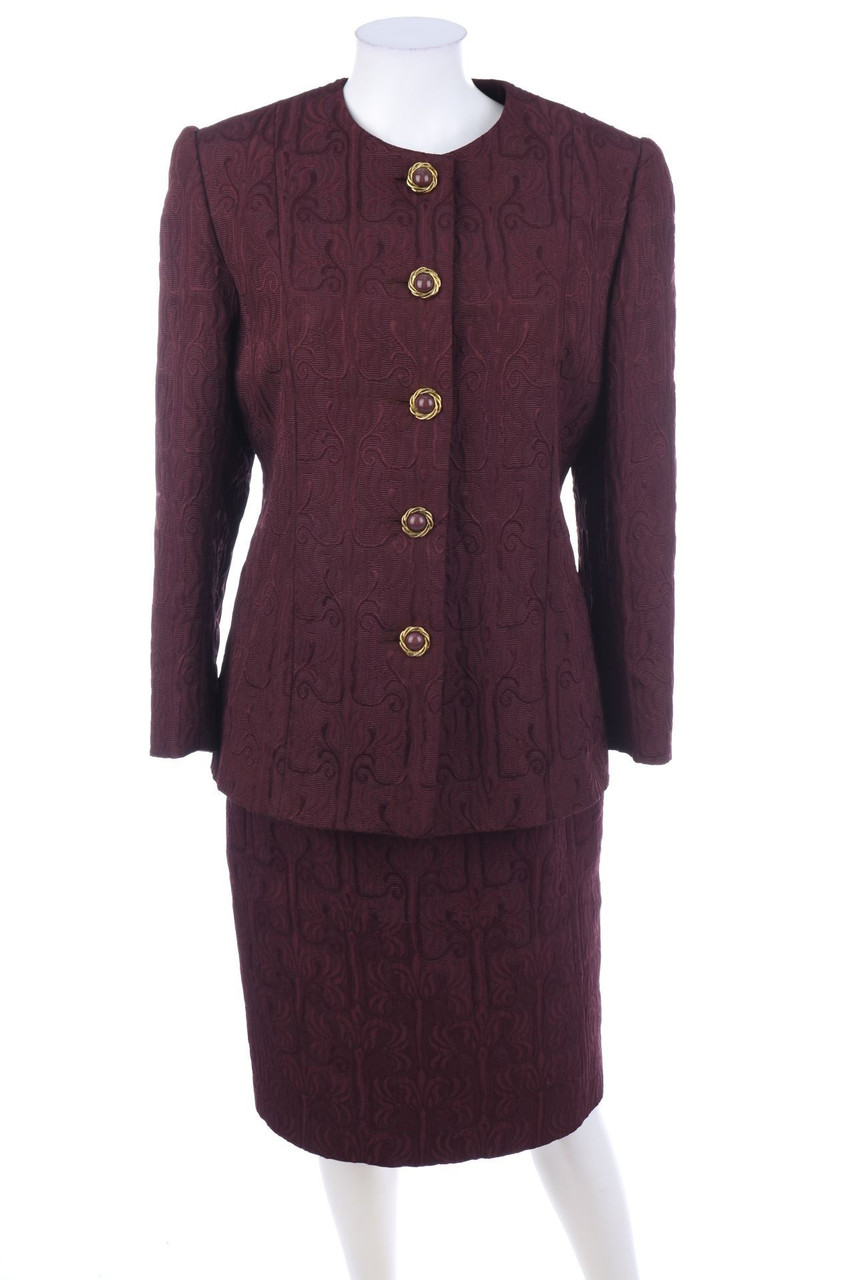 SECONDHAND - Kostüm mit Muster - D 40