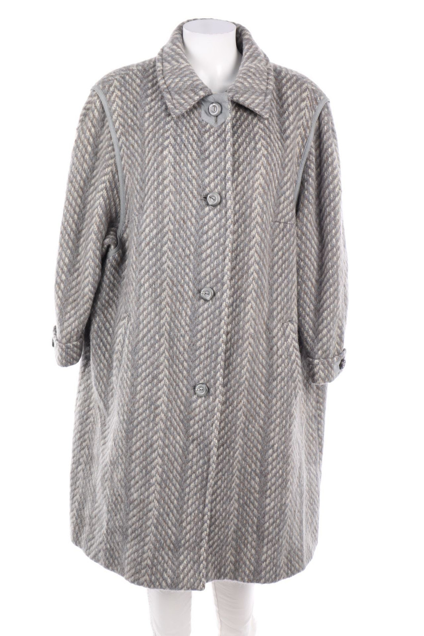 kärner collection - Blazer-Mantel aus Schurwolle - XL