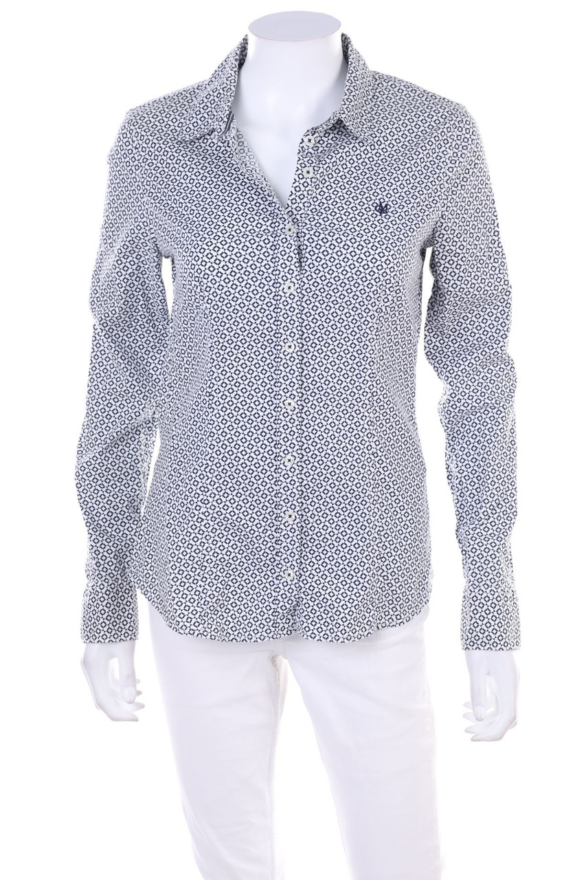 Marc O´Polo - Hemd-Bluse mit Geo-Print - D 36
