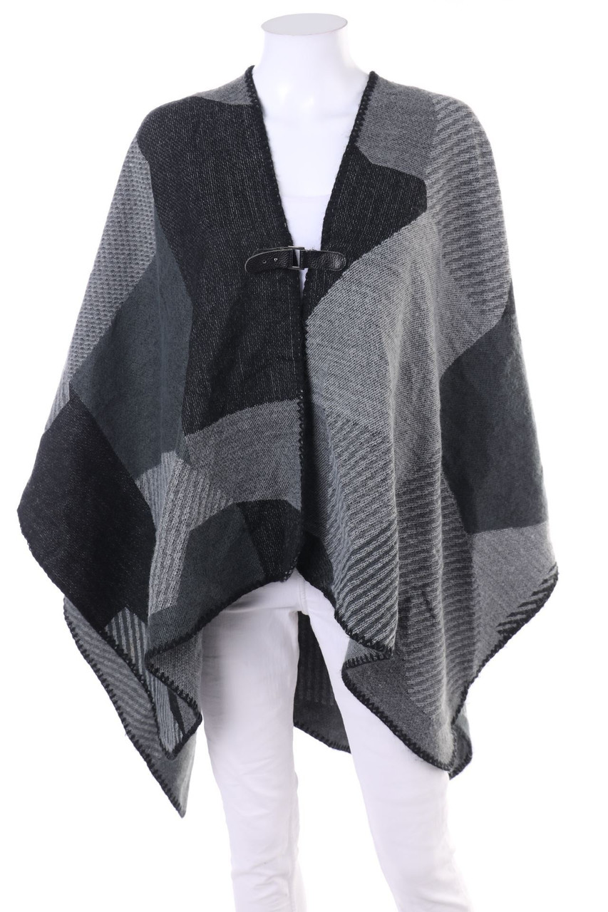 VILA - Poncho mit Riegeln - ONE SIZE