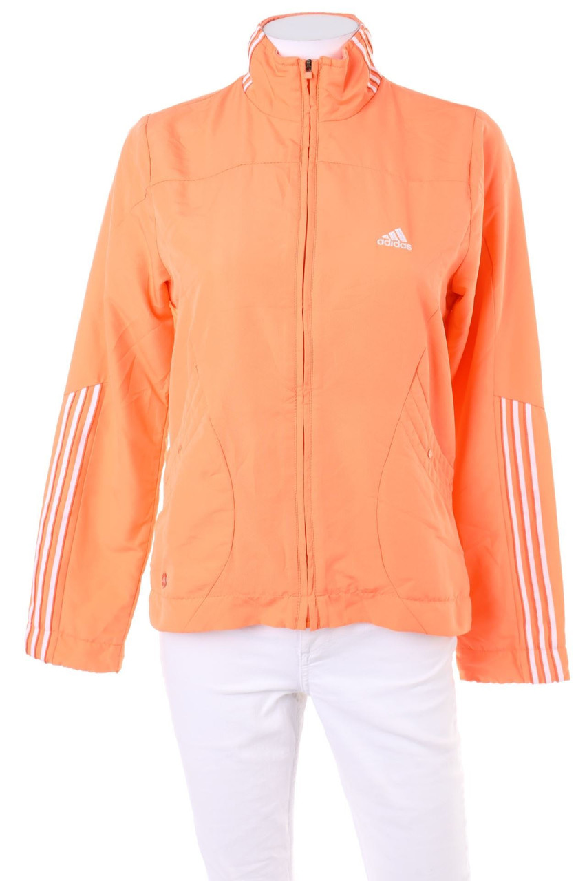 adidas - Trainingsjacke mit Logo-Stickerei - D 38