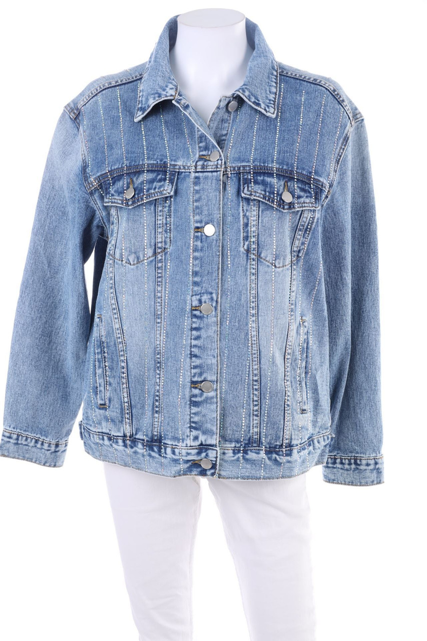 Miss bonbon - Glitzer-Jeans-Jacke - D 38