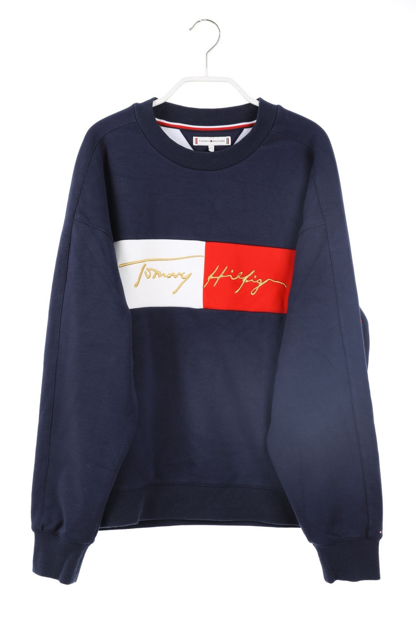 TOMMY HILFIGER - Sweatshirt mit Logo-Stickerei - 176