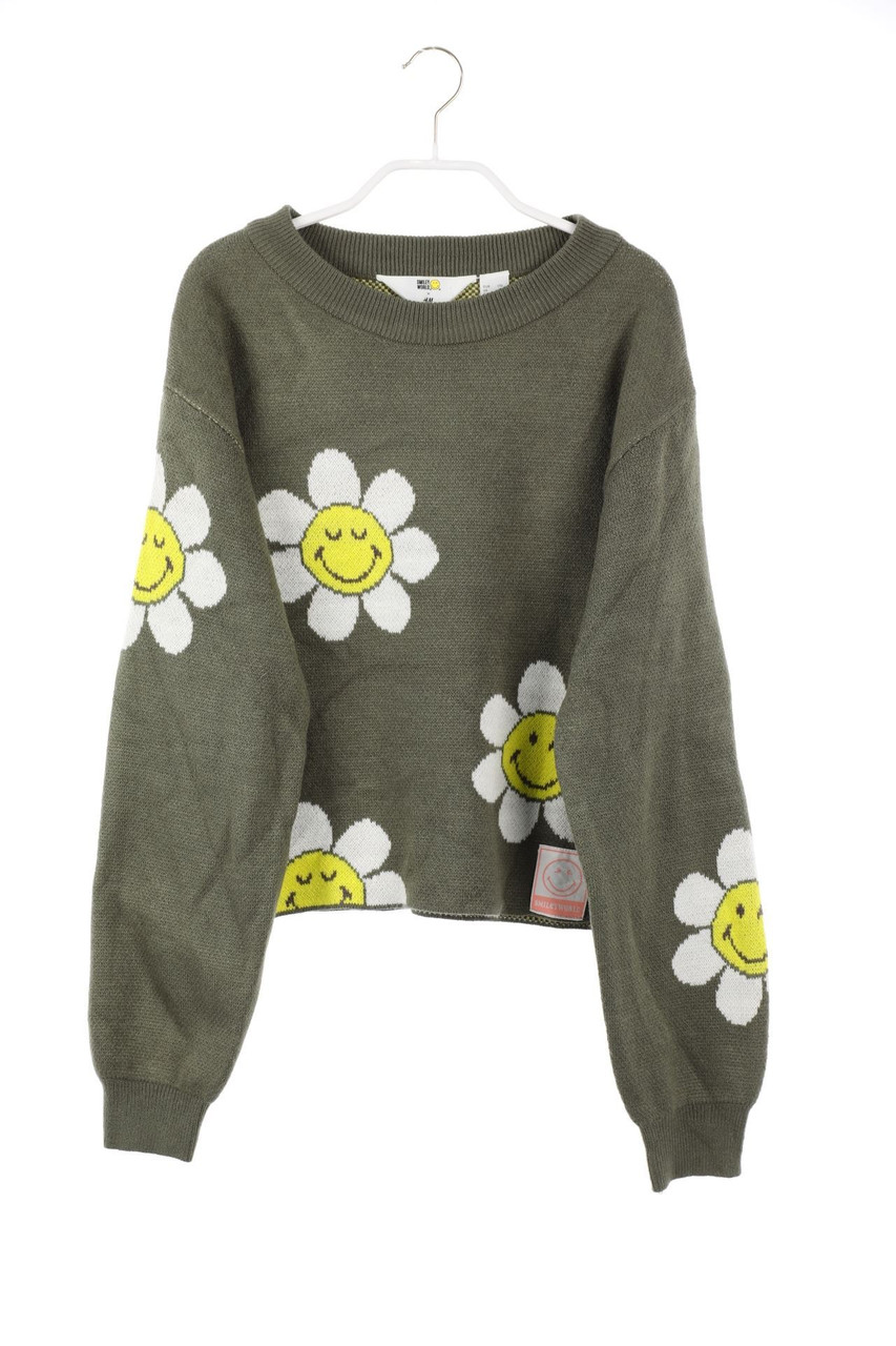 SmileyWorld x H&M - Pullover mit Blumen-Print - 170