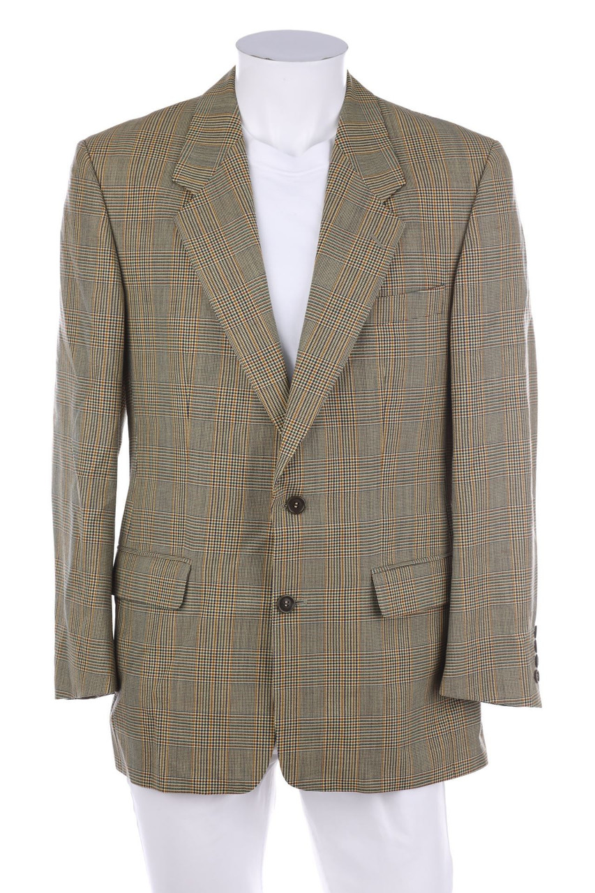 pierre cardin - Schurwoll-Sakko mit Muster - 54