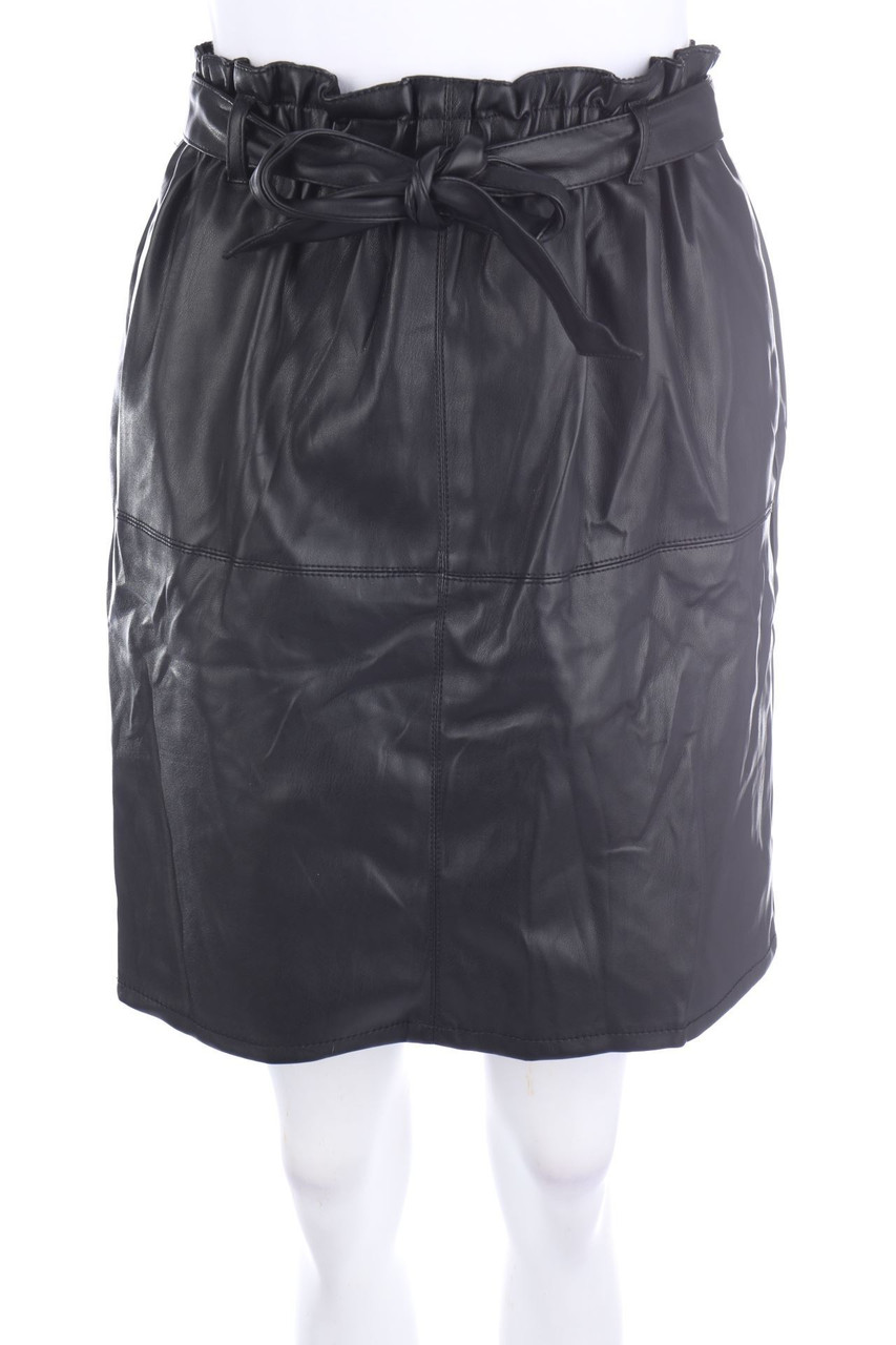 ONLY - Paperbag-Faux Leather-Rock - D 38