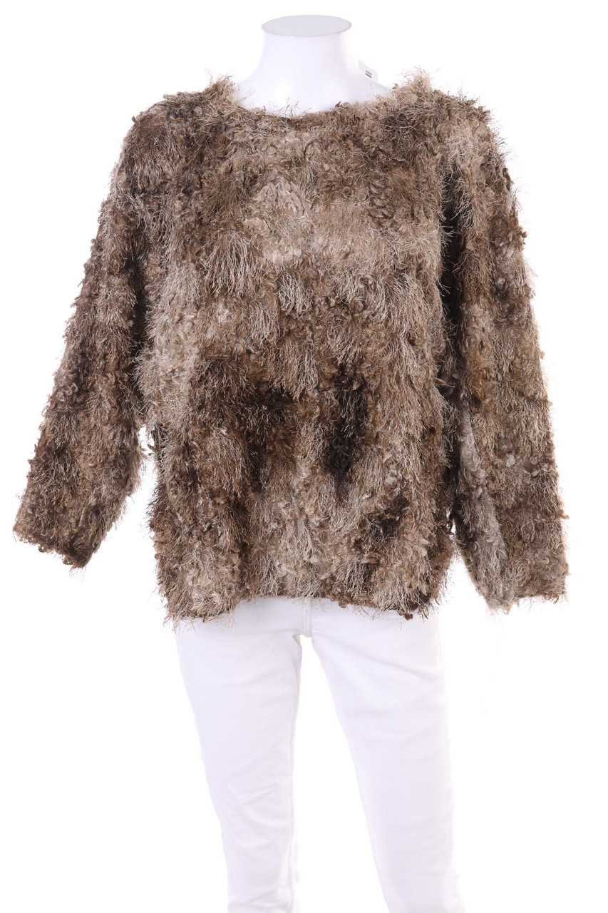 ZARA - Pullover mit Fransen - S