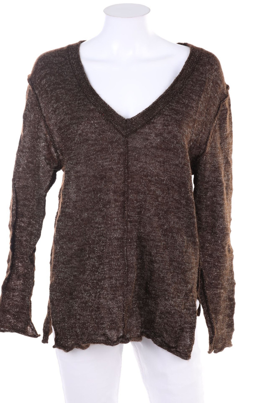 BY MALENE BIRGER - Glitzer-Strick-Pullover aus Mohair-Mix - M