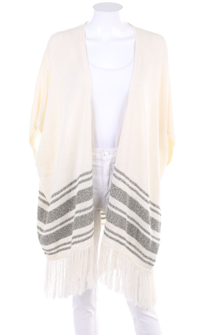 Massimo Dutti - Cardigan mit Fransen - S