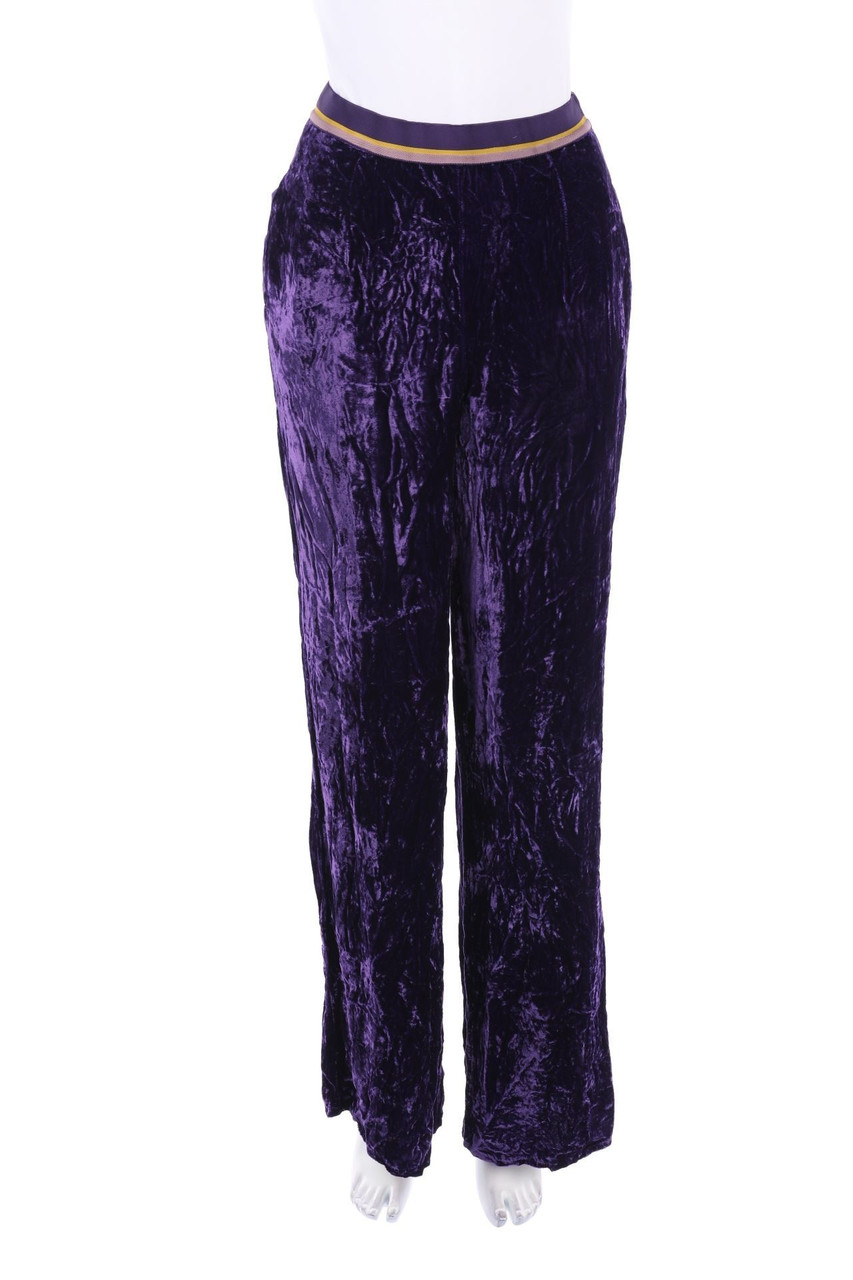 BEATRICE B - Samt-Hose mit Seide - D 36