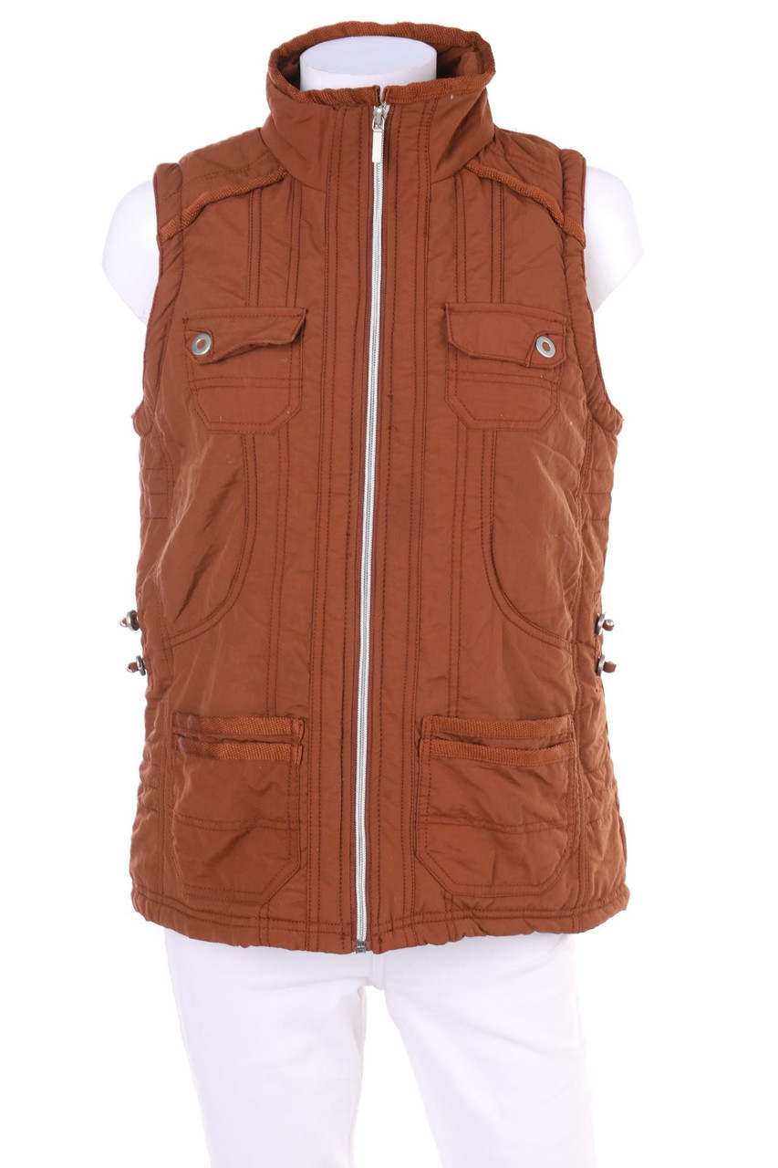 GINA LAURA - Weste mit aufgesetzten Taschen - S