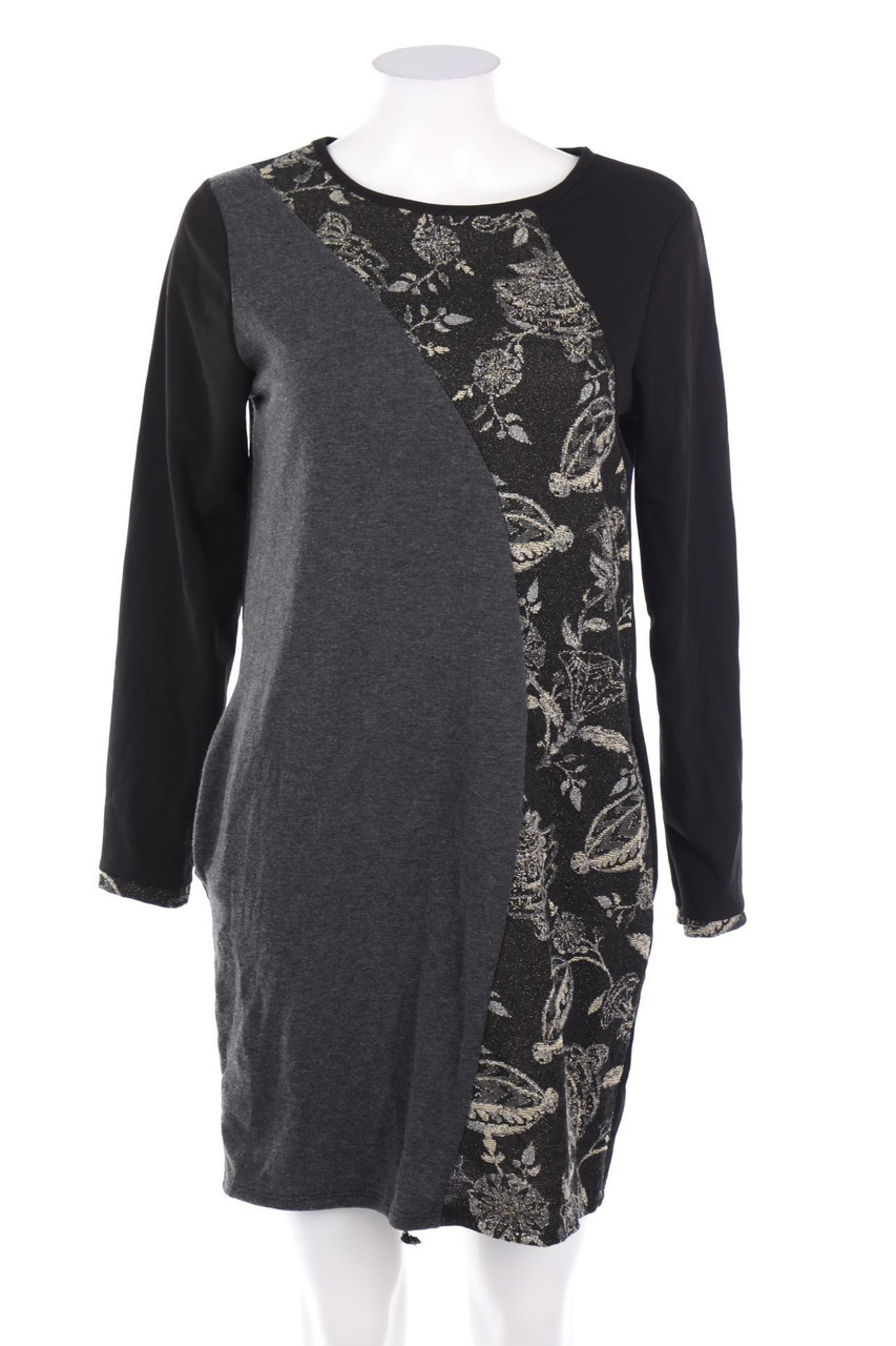 ROSINI - Kleid mit Blumen-Print - S