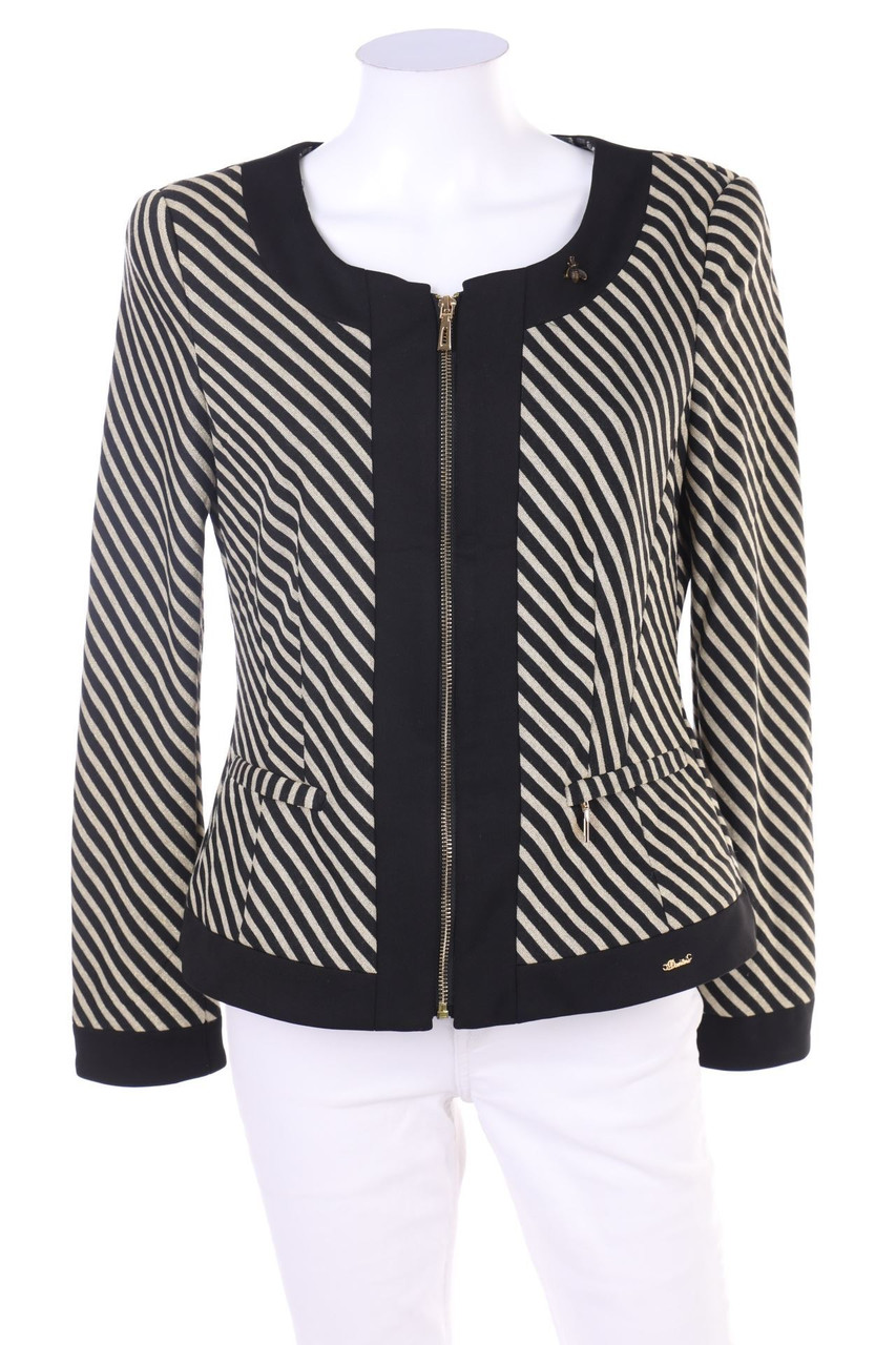 DANINI - Glitzer-Jacke mit Streifen - D 38
