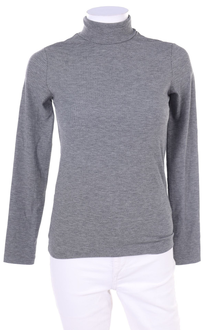 H&M - Longsleeve-Shirt mit Rollkragen - XS